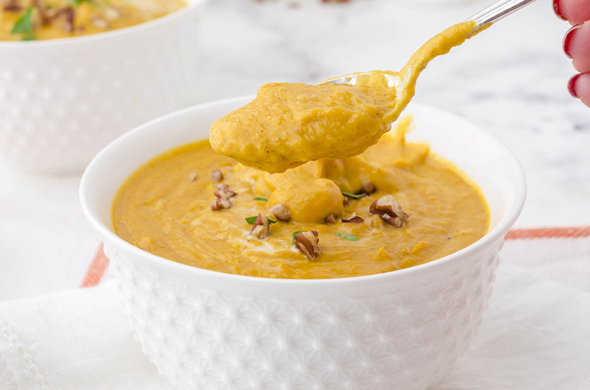 Best Creamy Slow Cooker Butternut Squash Soup: Fall Comfort